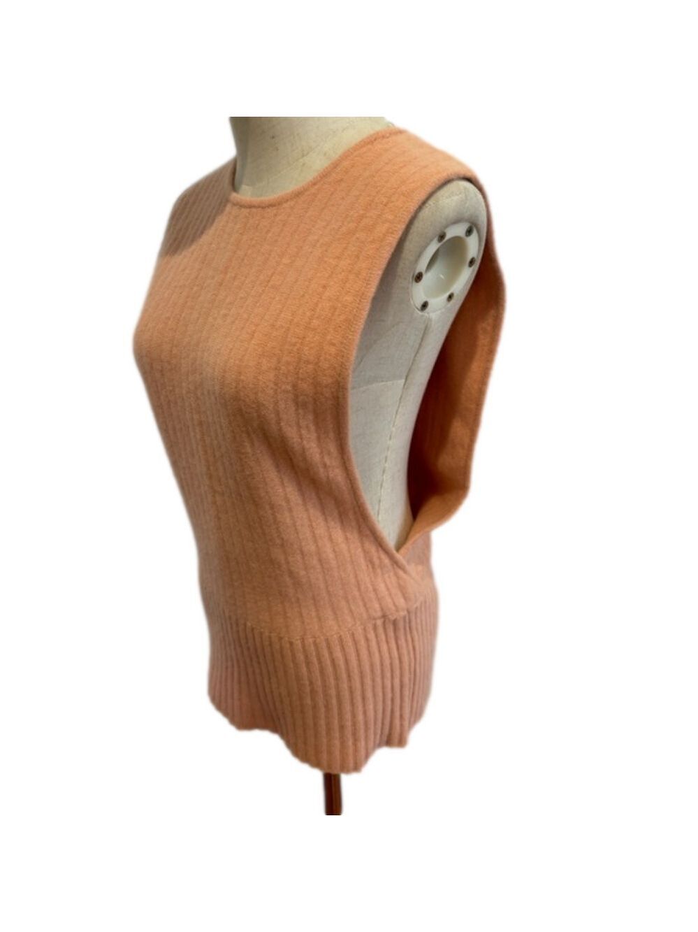 2PC ADRIENNE VITTADINI LAMBS WOOL ANGORA CARDIGAN & VEST VINTAGE LUXURY SZ M - Picture 8 of 16